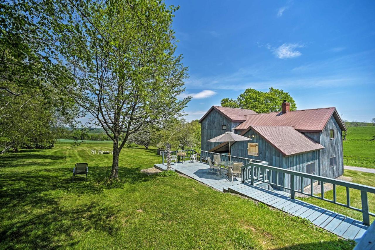 Country Escape With Sauna, 10 Mi To Cooperstown Richfield Springs Εξωτερικό φωτογραφία